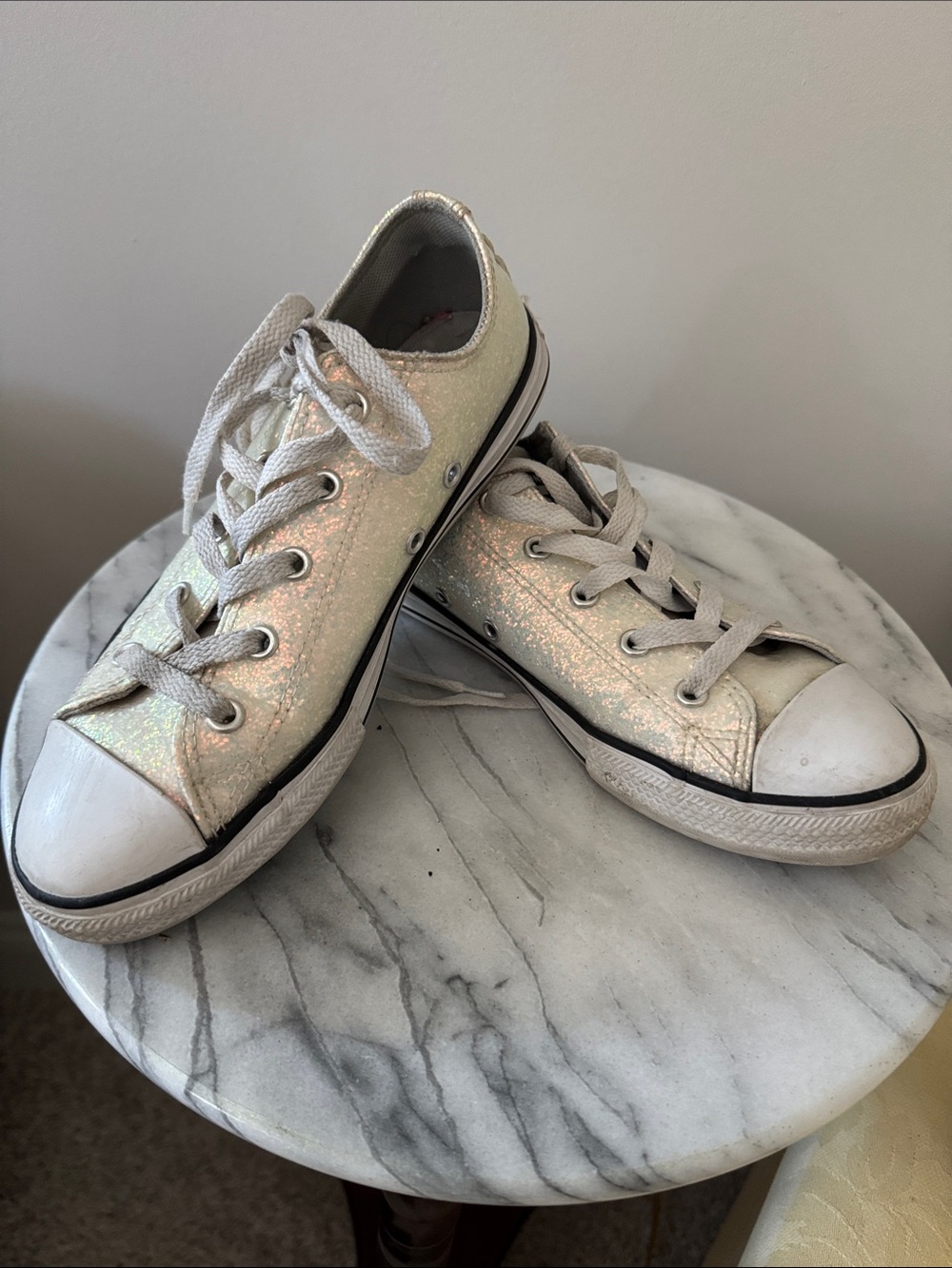 Converse sneakers 36 Iridescent White Low Top Sneakers